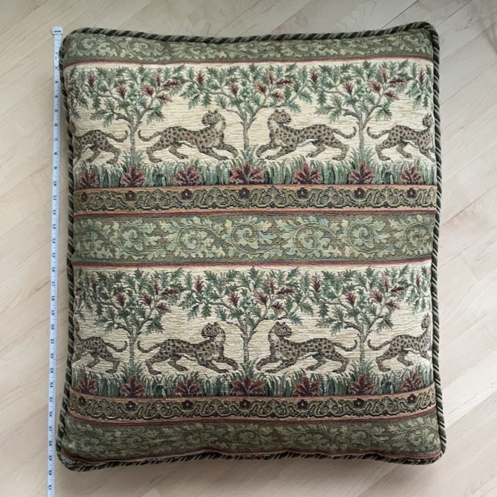 Custom Decorative Pillow Cover Leopard Theme